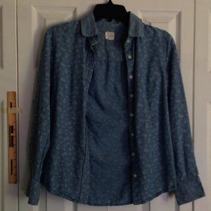 J.Crew women's button down long sleeve shirt